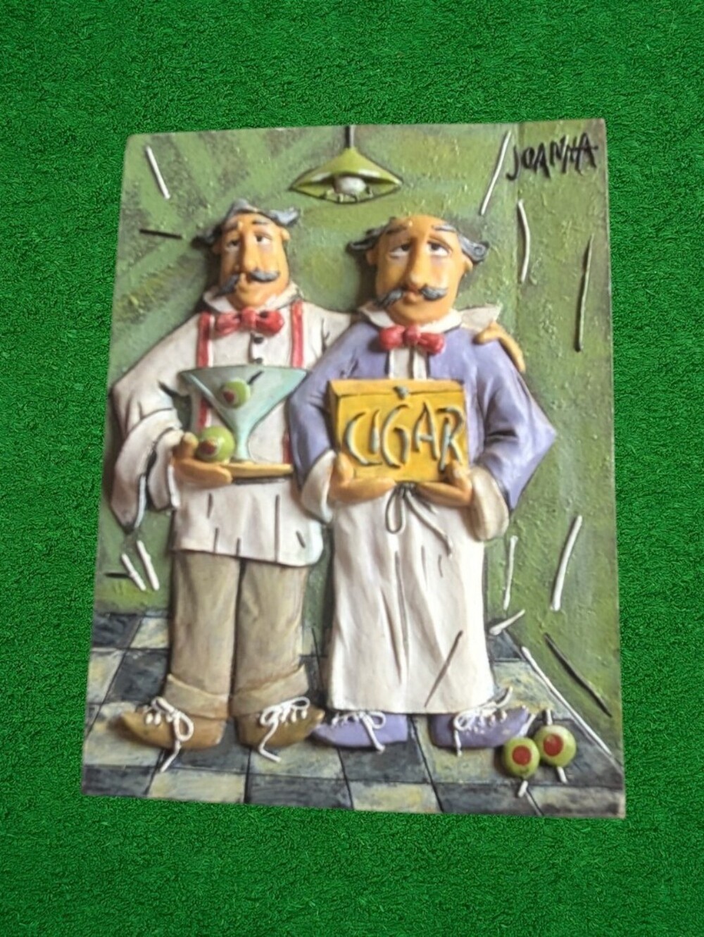French Cook Resin Kitchen Decor